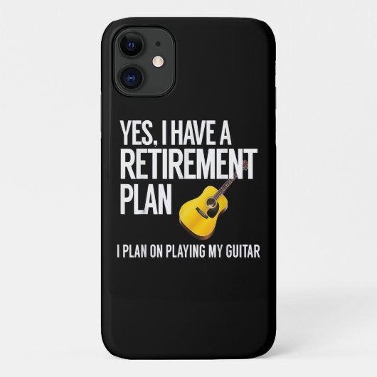ギタおもしろいープレーヤー退職金 Case-Mate iPhoneケース (裏面)