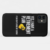 ギタおもしろいープレーヤー退職金 Case-Mate iPhoneケース (裏面(横))