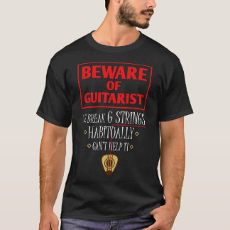 ギタおもしろいーユーモアギタージョーク Tシャツ