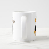 ギタおもしろいー付きパンダ ジャンボコーヒーマグカップ (裏面)