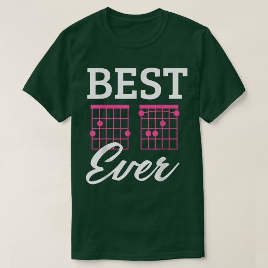 ギタおもしろいー最高のGfエバヴィンテージ音楽 Tシャツ (デザイン正面)