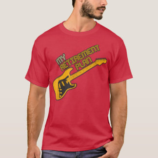 ギタおもしろいー・マイ・リタイア・プランヴィンテージ・ミュージック767 Tシャツ