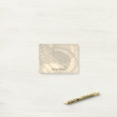 ギタカスタムー奏者の歌手ミュージシャン ポストイット (デスク上)