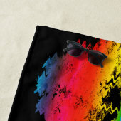 ギタカラフルーの場 – シグネチャー ビーチタオル (インサイチュ)