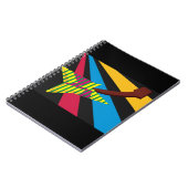 ギタカラフルーアートノート ノートブック (左側)