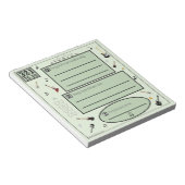 ギタカラフルー愛好家のリストを作成するには ノートパッド (アングル)