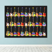 ギタカラフルー キャンバスプリント (インサイチュ (ウッドフロア))