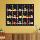 ギタカラフルー キャンバスプリント (インサイチュ (リビング))