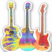 ギタカラフルー シール (正面)