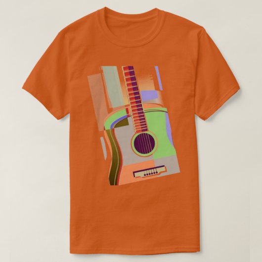 ギタカラフルーTシャツ Tシャツ (デザイン正面)