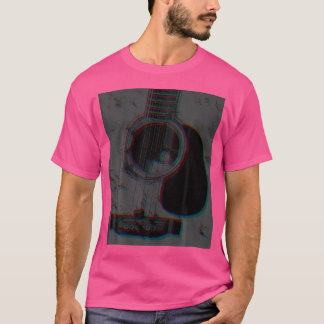 ギタクラシカルー演奏用ヴィンテージアコースティックギター Tシャツ