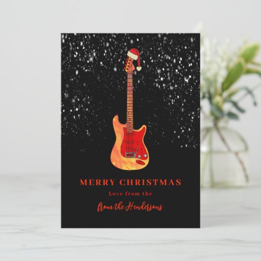 ギタクールー・サンタメリークリスマスススノーズ シーズンカード (スタンド正面)