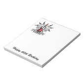 ギタグランジーとスカル ノートパッド (回転)