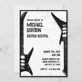 ギタグランジーリサイタル 招待状