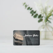 ギタスタイリッシューミュージックスタジオナッシュビルミュージシャン 名刺 (スタンド正面)