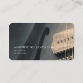 ギタスタイリッシューミュージックスタジオナッシュビルミュージシャン 名刺 (裏面)