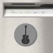 ギタストライプのーマグネット、ブラック マグネット (インサイチュ (食洗機))