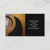 ギタズセンセーショナル音楽 名刺 (裏面)