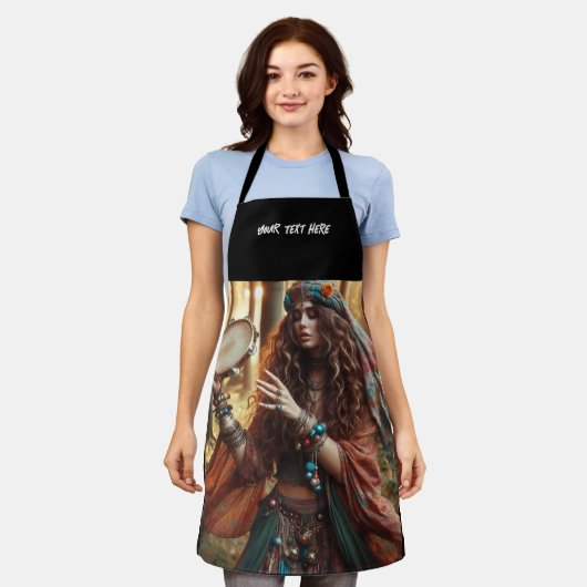 ギタナ エプロン (着用した状態)