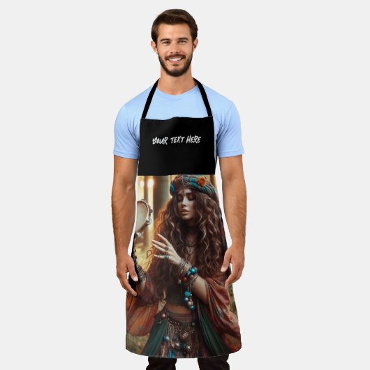 ギタナ エプロン (着用した状態)