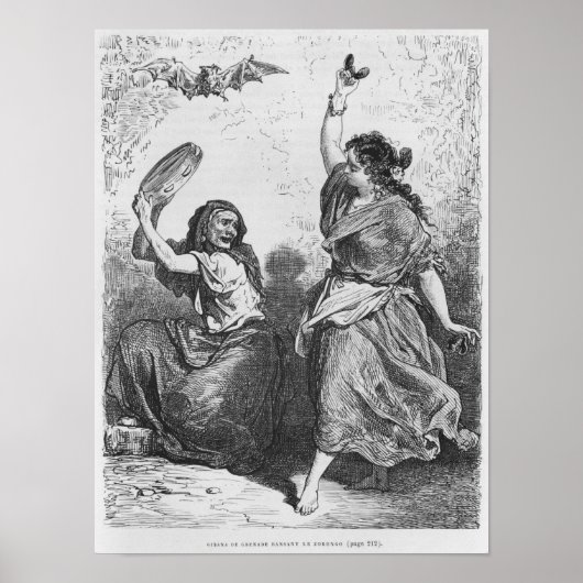 ギタナfromグラナダ踊りザゾロンゴ ポスター (正面)