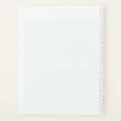 ギタパーソナライズされたーとコード（ばちゃばちゃ）跳ねる プランナー手帳 (裏面)