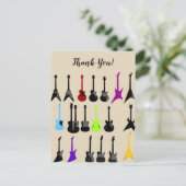 ギタパーソナライズされたープリント ポストカード (スタンド正面)