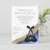 ギタファンキーー音楽バー(ユダヤ教の)バル・ミツバー 招待状 (スタンド正面)