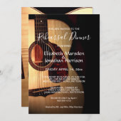 ギタモダンーミュージカルイベントリハーサルディナー 招待状 (正面/裏面)