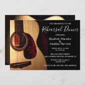 ギタモダンーミュージカルリハーサルディナー 招待状 (正面/裏面)