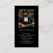 ギタモダンー先生カスタムフォト名刺 名刺 (裏面)