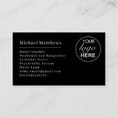 ギタモダンー先生カスタムロゴ 名刺 (裏面)