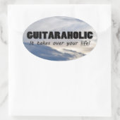 ギタラギックライフ楕円シール 楕円形シール (バッグ)