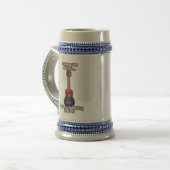 ギタリやる気を起こさせるストのギター語 ビールジョッキ (正面左)