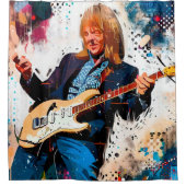 ギタリクールスト シャワーカーテン (正面)