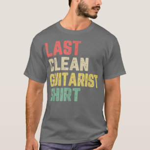 ギタリストおもしろいヴィンテージレトロミュージシャンギターラブ Tシャツ
