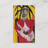 ギタリストとして恐れる 名刺 (裏面)