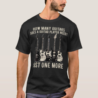 ギタリストに必要なギターの本数は? Tシャツ