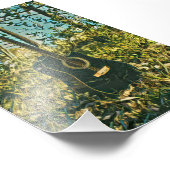 ギタリストのためのギターギフト フォトプリント            (角)