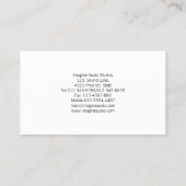 ギタリストのギタープレーヤー 名刺 (裏面)