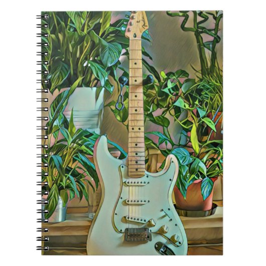 ギタリストのギフト ノートブック (正面)