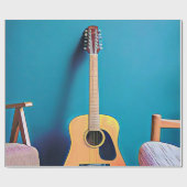 ギタリストのギフト ラッピングペーパー (フラット)