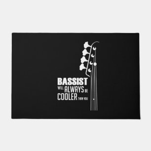 ギタリストのバスストはクール常にお前のクリスマスよりも ドアマット