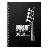 ギタリストのバスストはクール常にお前のクリスマスよりも ノートブック (正面)
