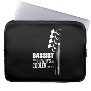 ギタリストのバスストはクール常にお前のクリスマスよりも ラップトップスリーブ