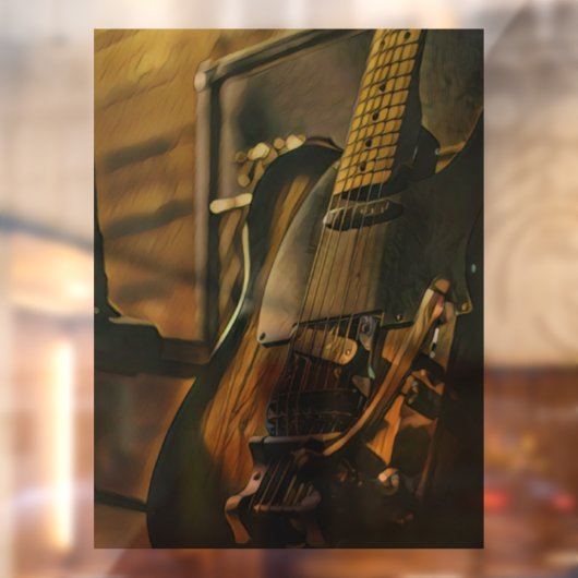 ギタリストのボーイフレンドへの贈り物 ウィンドウサイン (シート2)