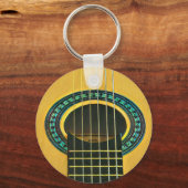 ギタリストのボーイフレンドへの贈り物 キーホルダー (正面)