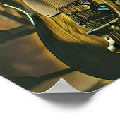 ギタリストのボーイフレンドへの贈り物 ポスター (角)