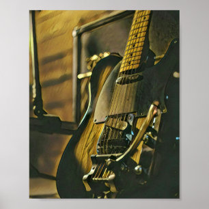 ギタリストのボーイフレンドへの贈り物 ポスター
