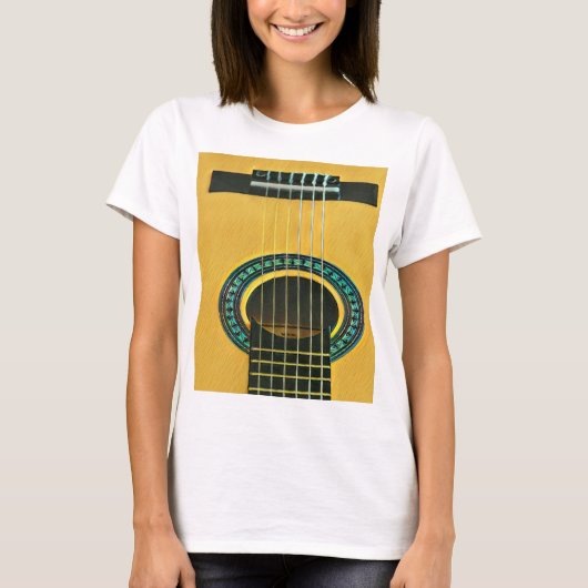 ギタリストのボーイフレンドへの贈り物 Tシャツ (正面)